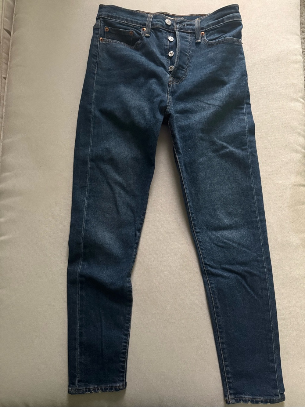 Levi’s Wedgie Jeans - Dark Indigo Blue